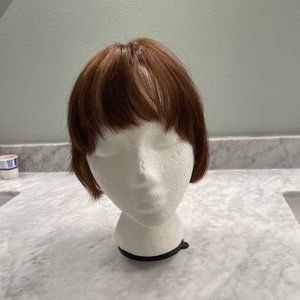 Human hair Clip in bangs